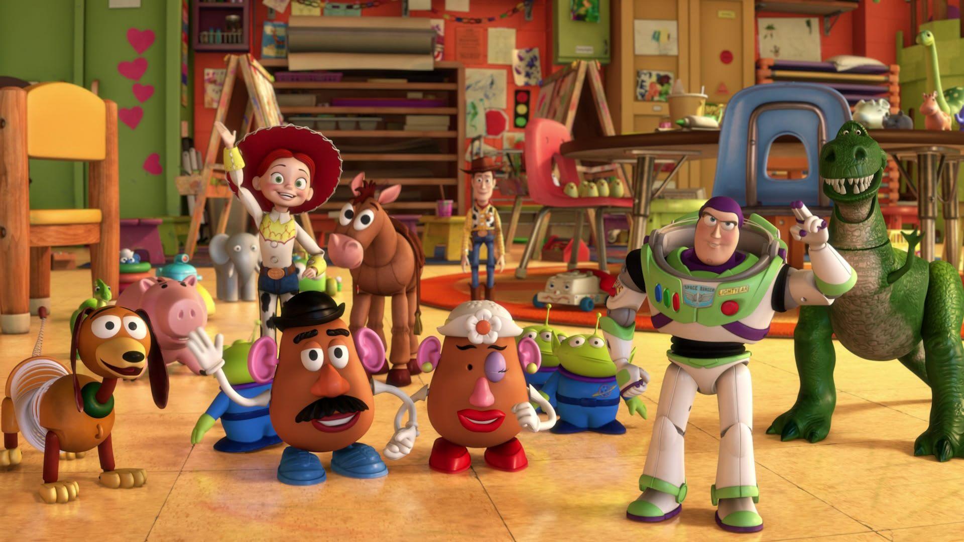 1920x1080 Cartoons Toy Story 3 Cast 1920x1080px