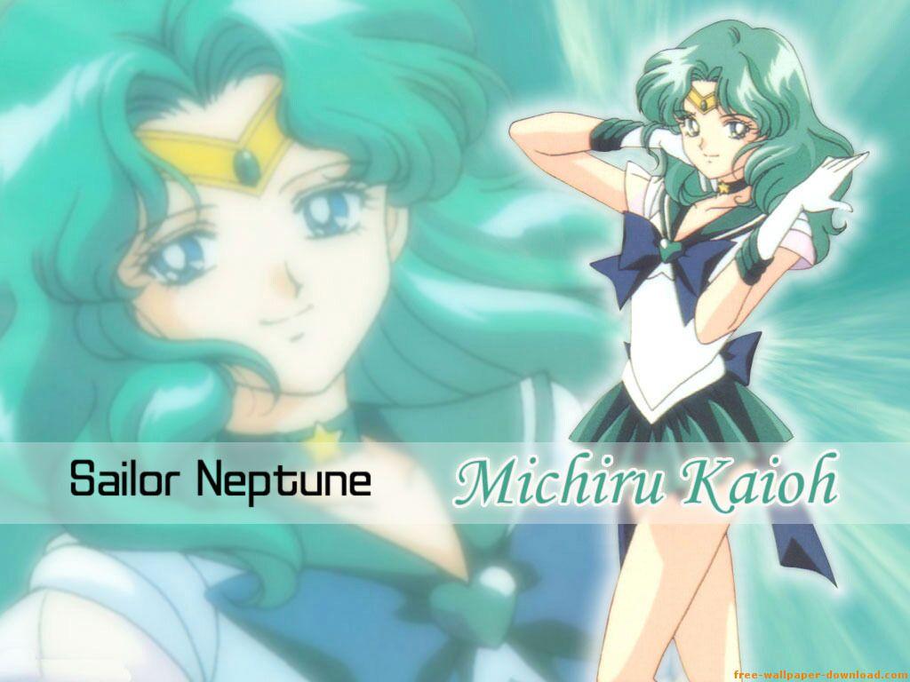 1024x768 Michiru Kaioh/ Sailor Neptune outer senshi Wallpaper