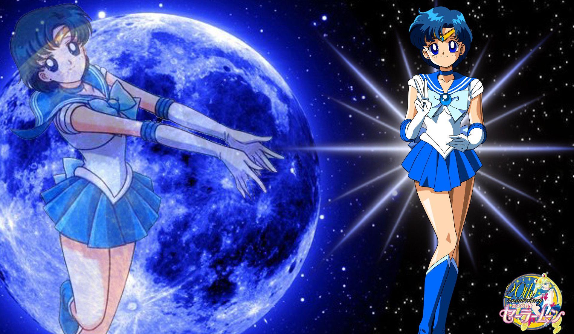 1920x1119 Sailor Mercury Wallpaper