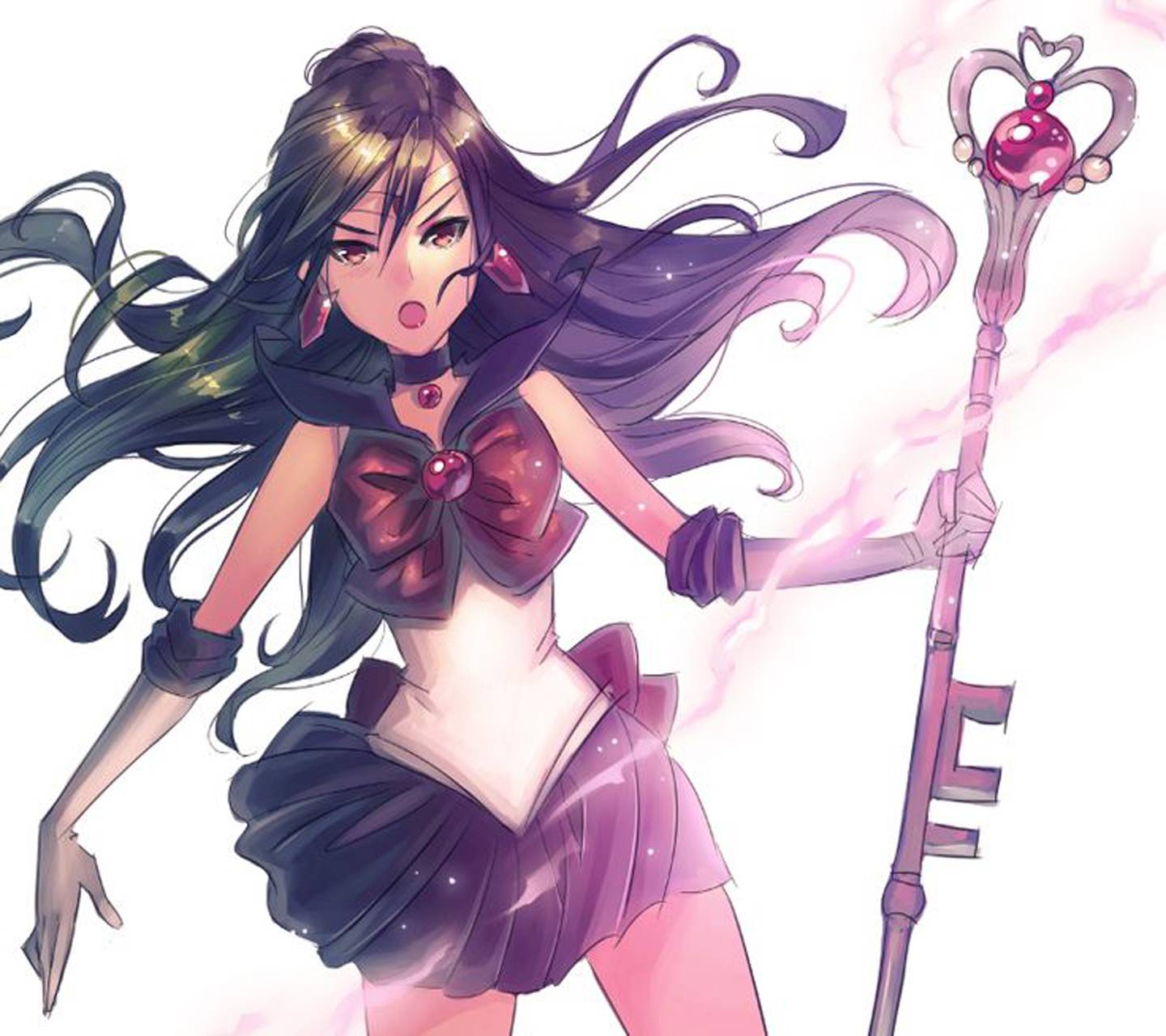 1440x1280 Sailor Pluto Wallpaper