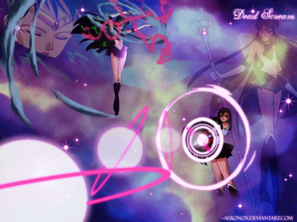 1024x768 Meiou Setsuna Sailor Pluto Pluto Wallpaper