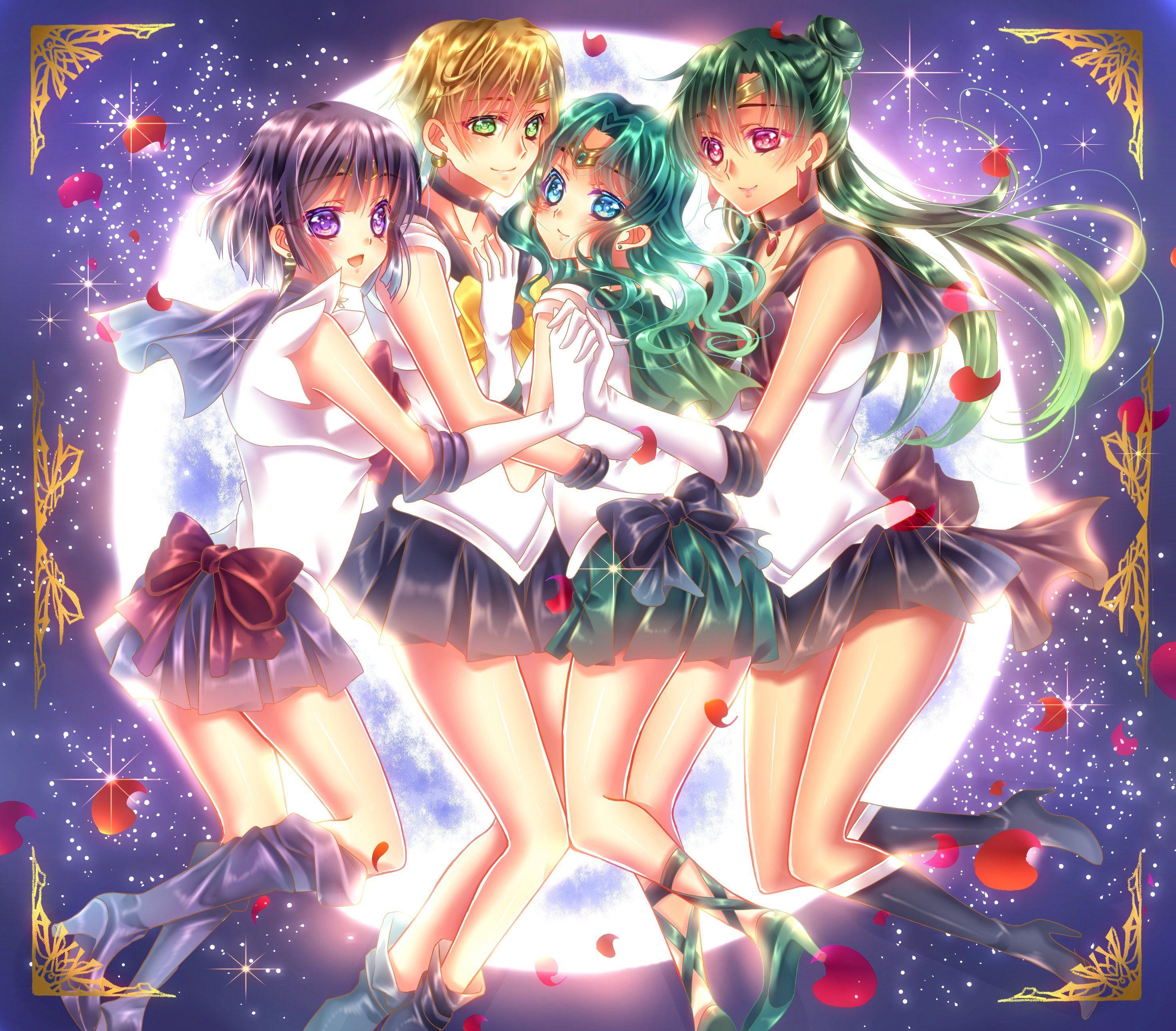 2941x2579 Bishoujo Senshi Sailor Moon Sailor Saturn Tomoe Hotaru