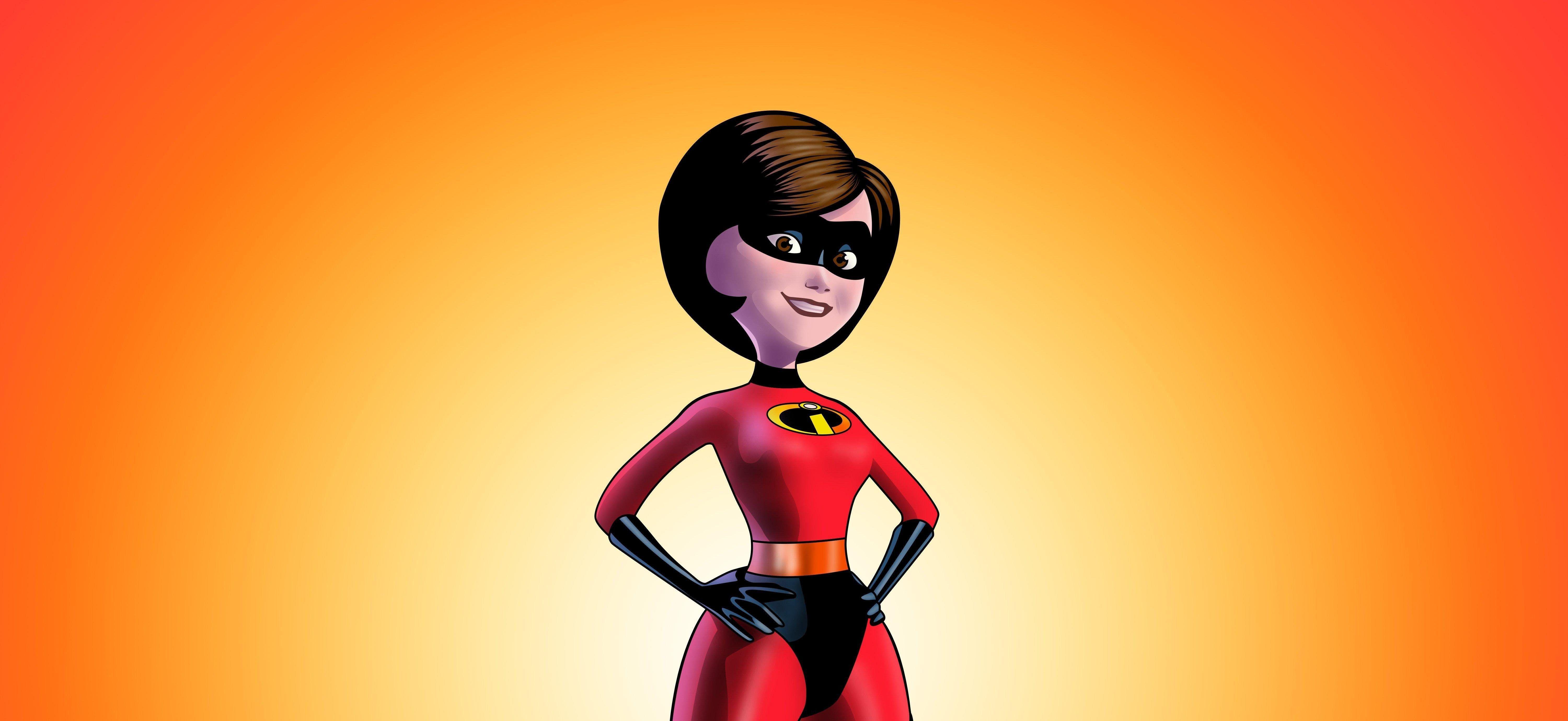 6000x2760 Elastigirl in Incredibles 2 5K Wallpaper