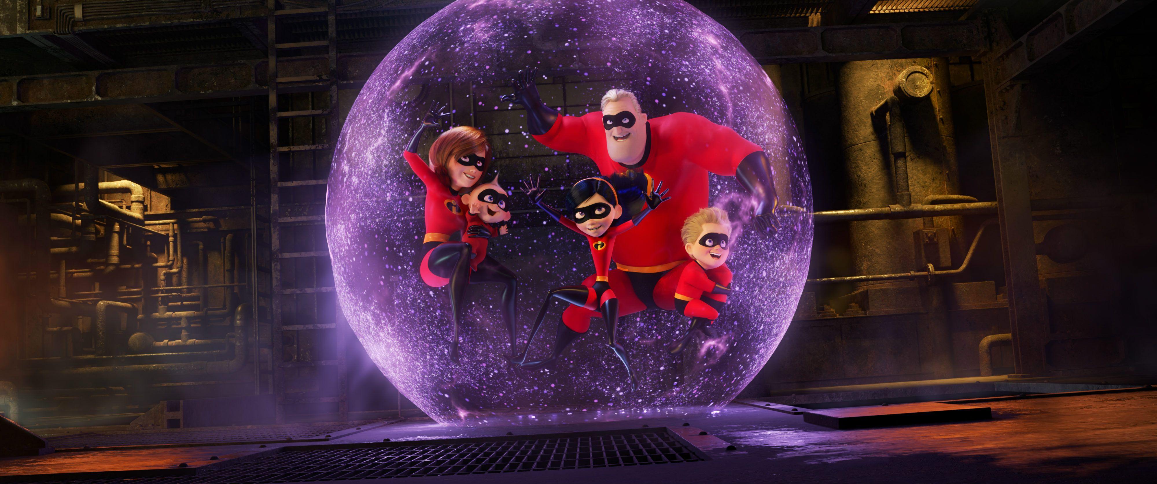 4000x1676 Wallpaper Incredibles Animation, Pixar, Movies