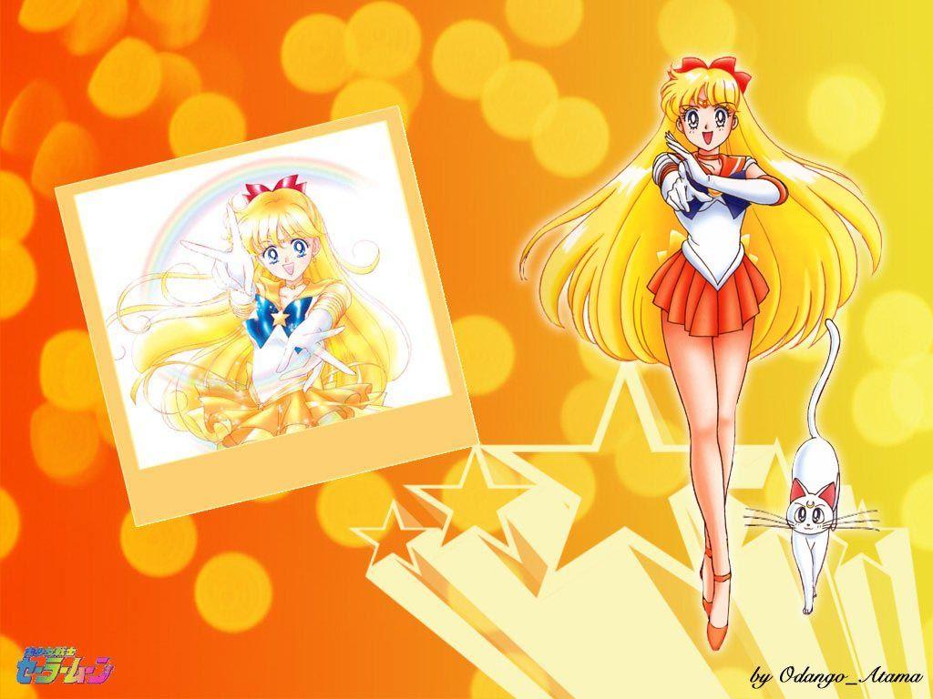 1024x768 Sailor Venus Moon wallpaper
