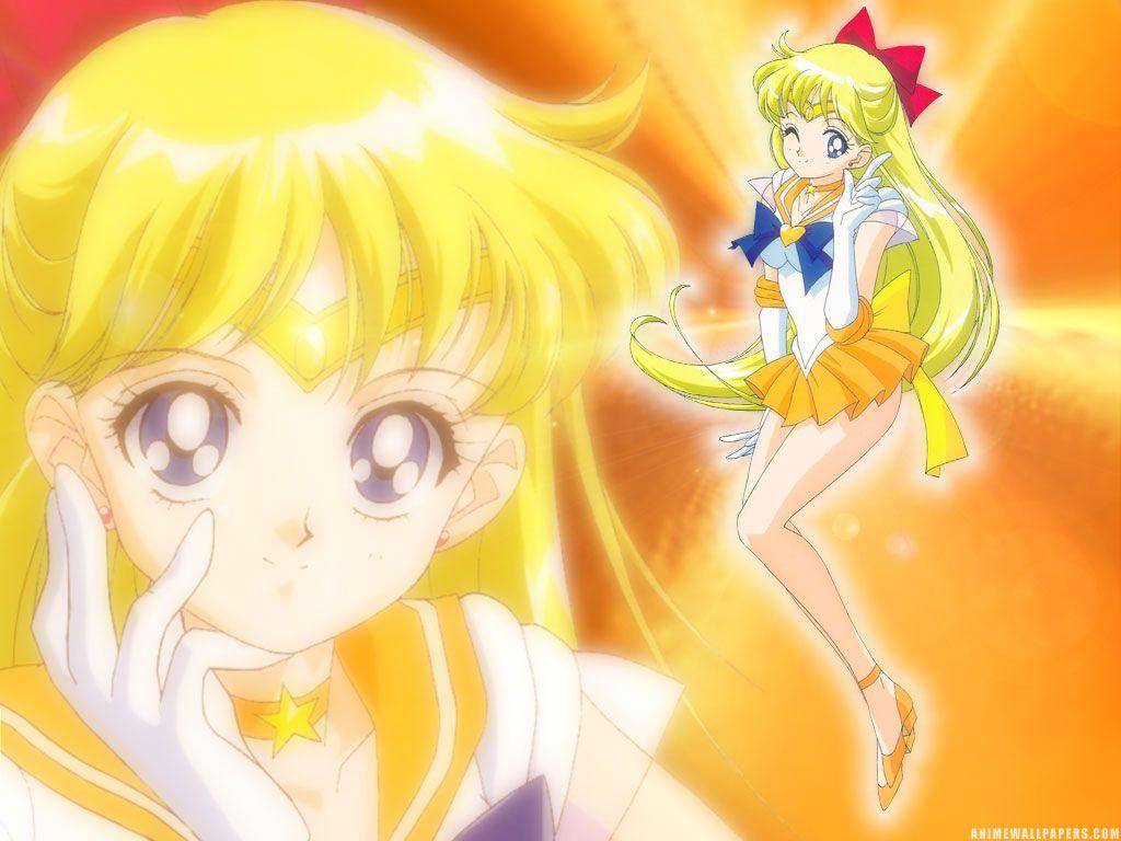 1024x768 Sailor Venus and Sailor Moon! Wallpaper 28031859