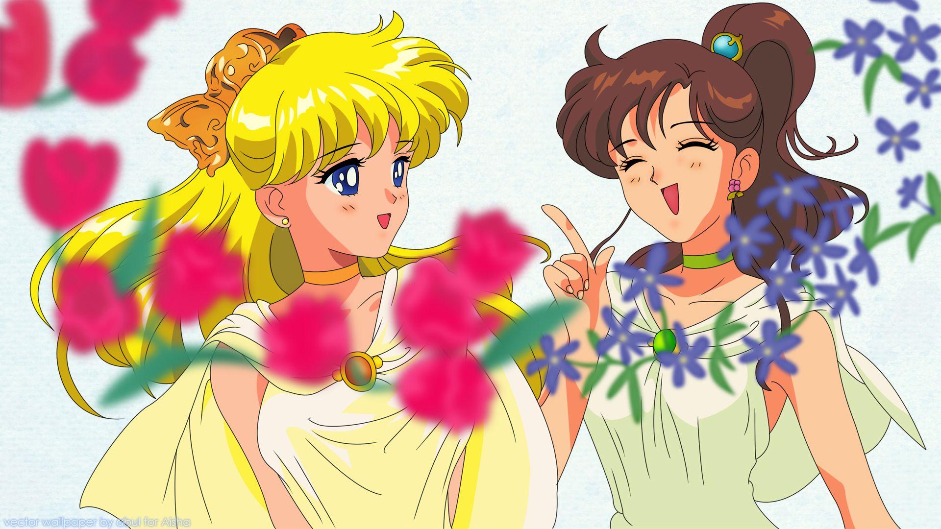 1920x1080 Makoto Kino (Sailor Jupiter), Minako Aino (Sailor Venus