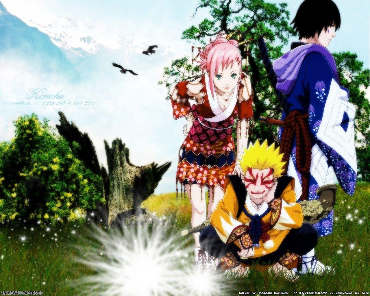 1280x1024 Naruto Sakura Sasuke Naruto Shippuuden Image for HTC One M9