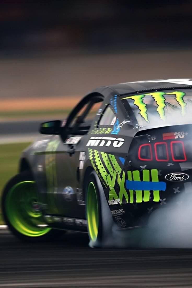 735x1102 Drift Stang Phone Wallpaper