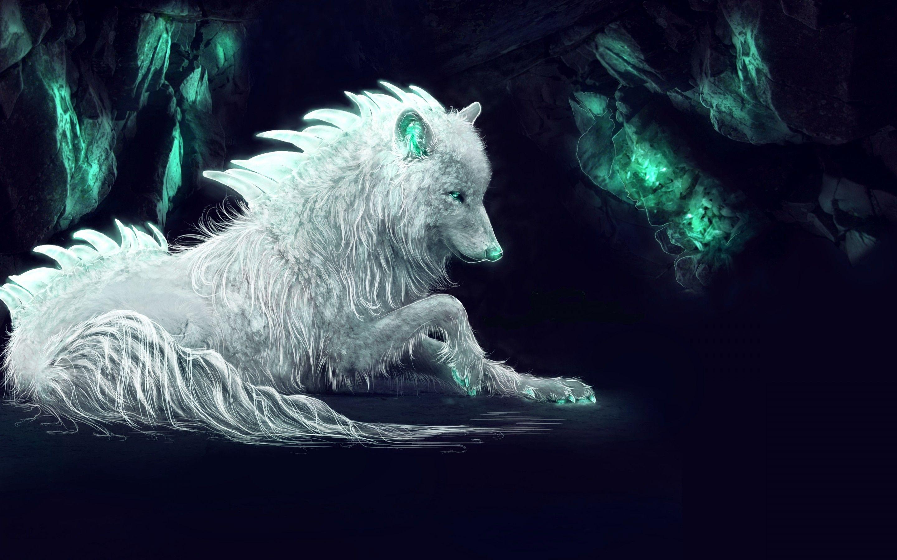 2880x1800 Arctic Wolf Wallpaper and Background Image