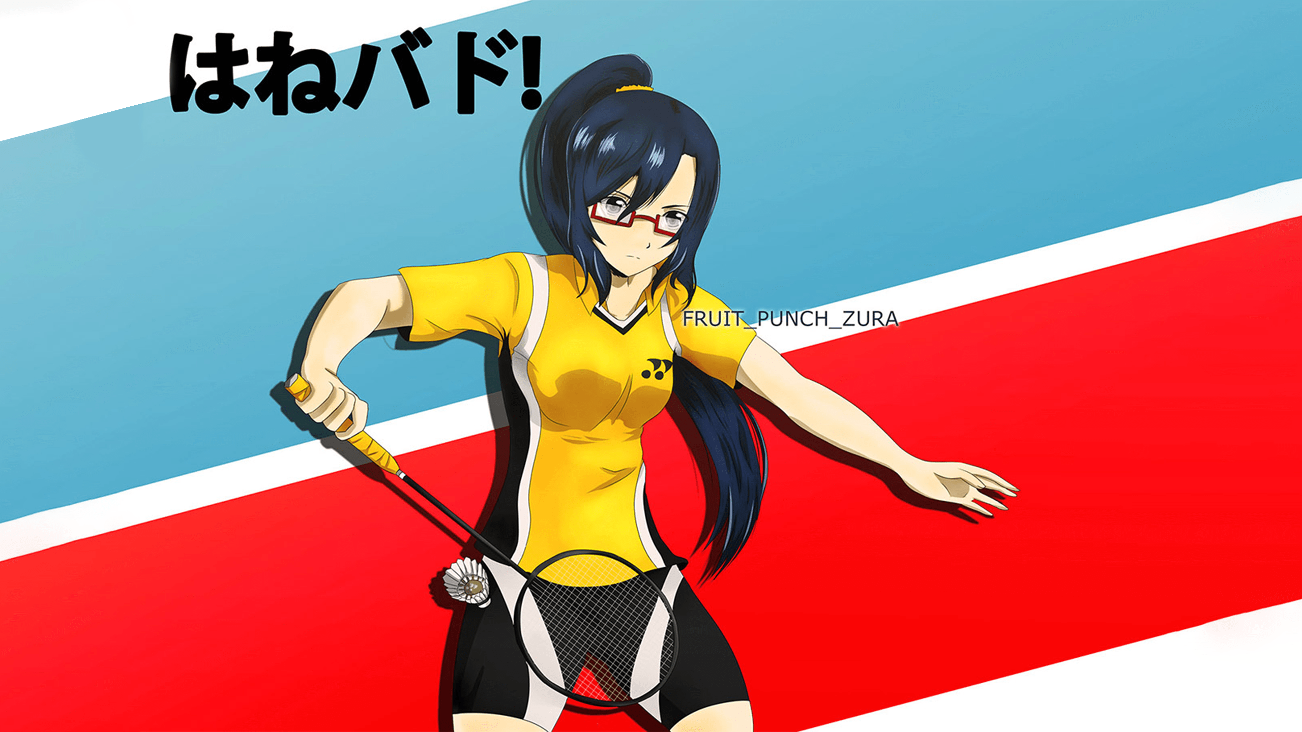 2560x1440 Riko Izumi Anime Hanebado! HD Wallpaper