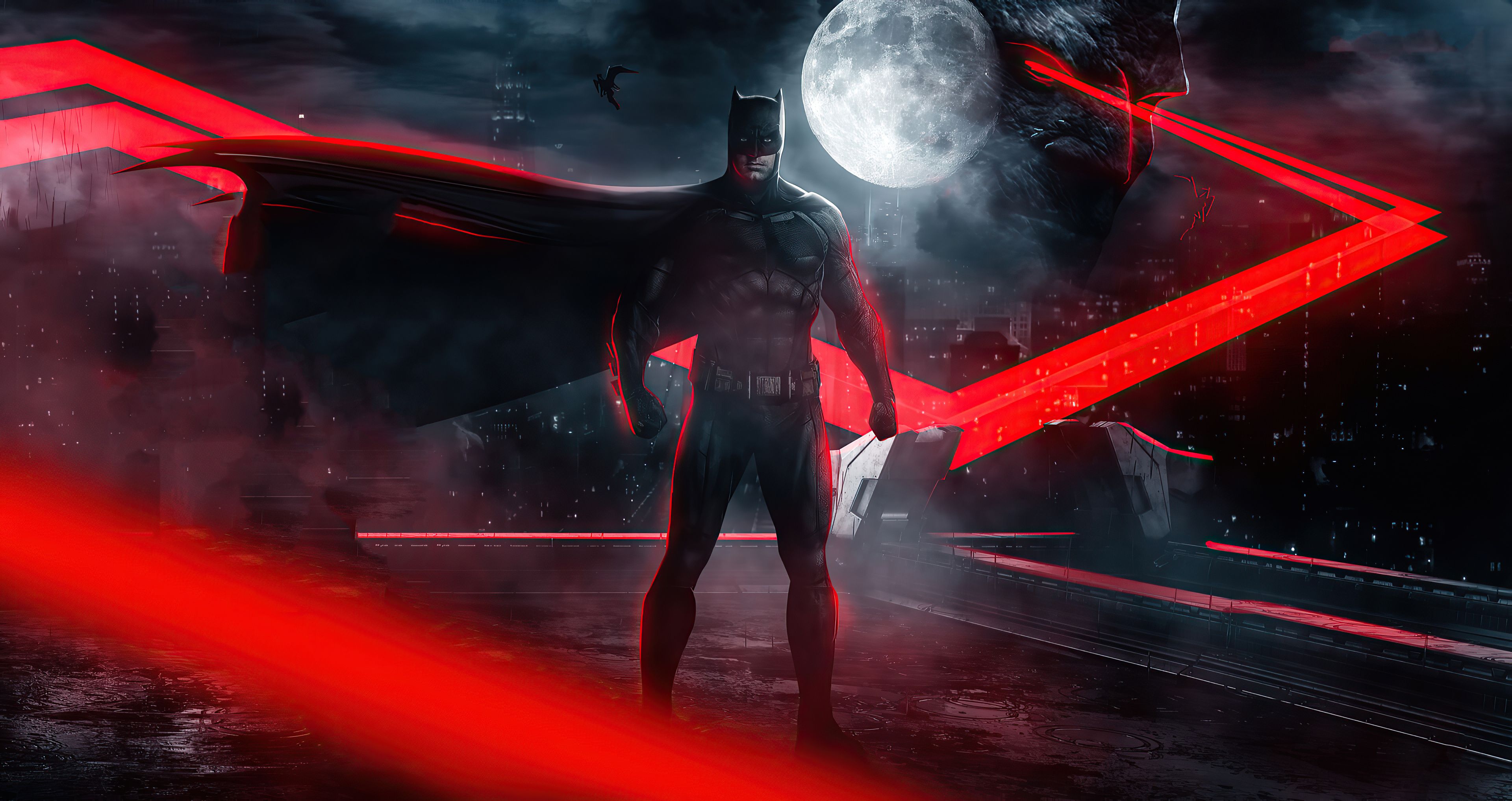 3840x2036 Zack Snyders Justice League Batman