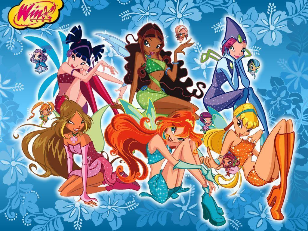 1024x768 Winx Club Wallpaper