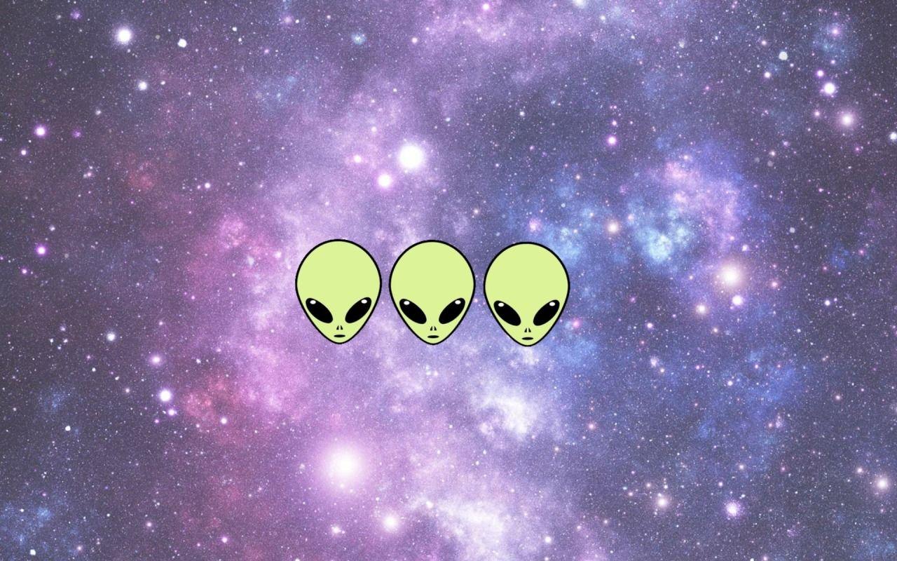 1280x800 UM6CB66 Space Alien Wallpaper 1280x800