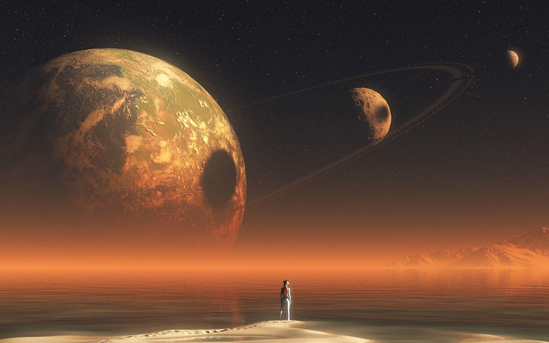 1920x1200 Alien Planet Landscapes Wallpaper