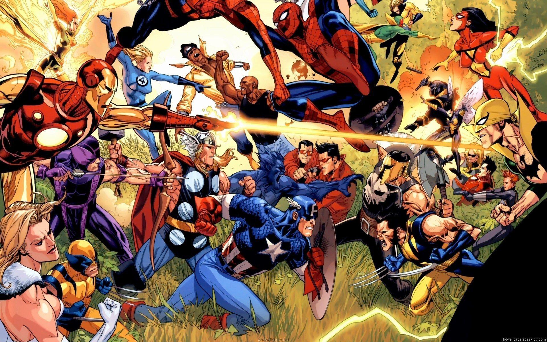 1920x1200 Download Marvel Universe Wallpaper Gallery