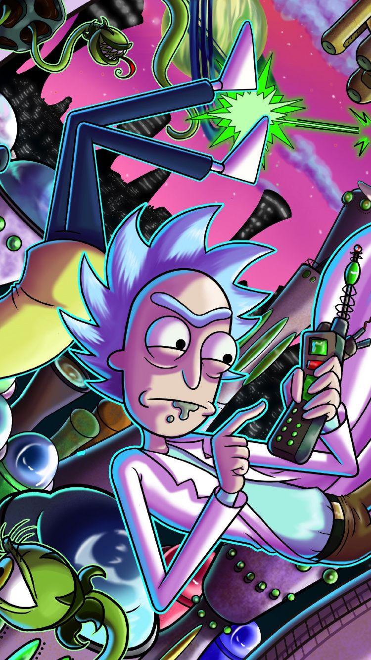 750x1334 Rick And Morty iPhone Wallpaper