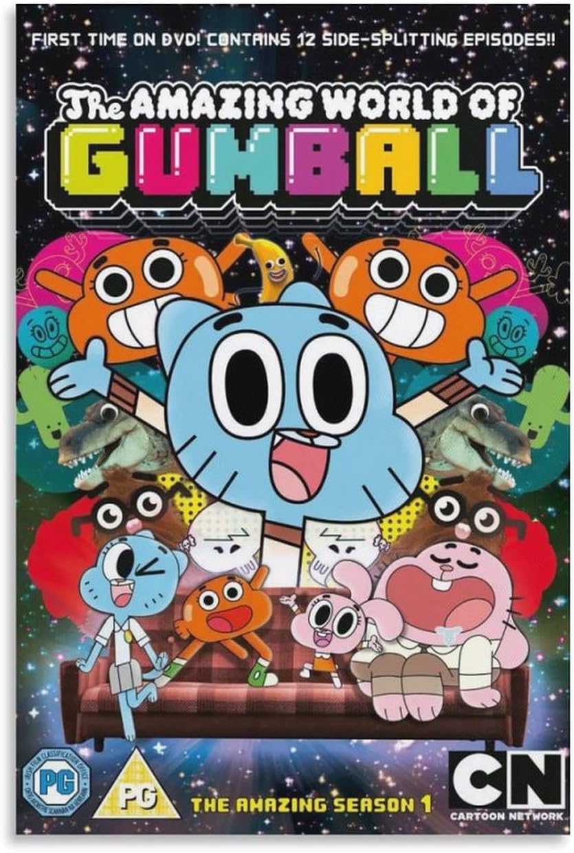 835x1240 Gumball Poster Art Wallpaper Burundi