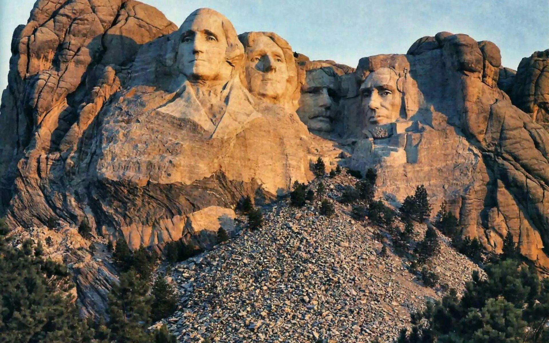 1920x1200 field trippes. Mount rushmore south