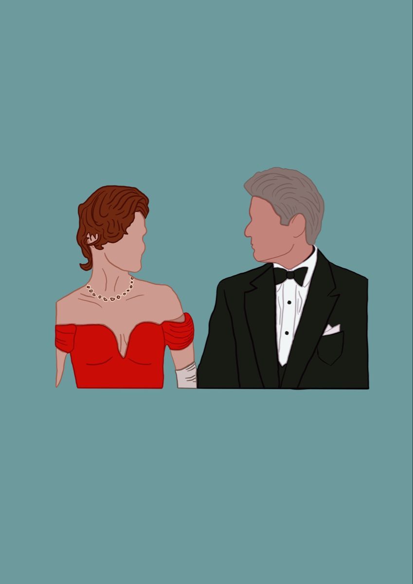 849x1200 Pretty Woman Illustration