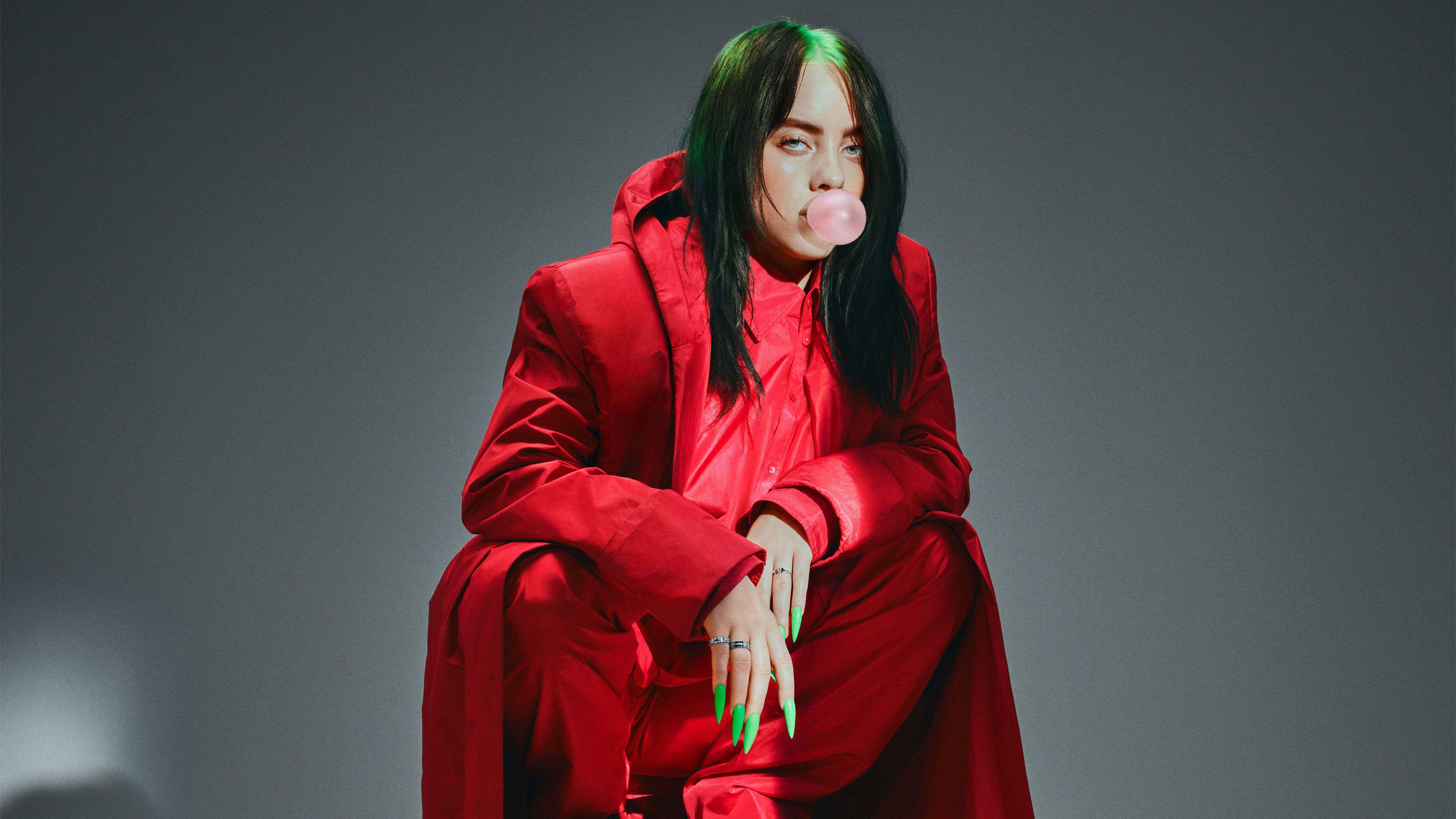 4350x2447 Billie Eilish For Elle Magazine HD Celebrities, 4k