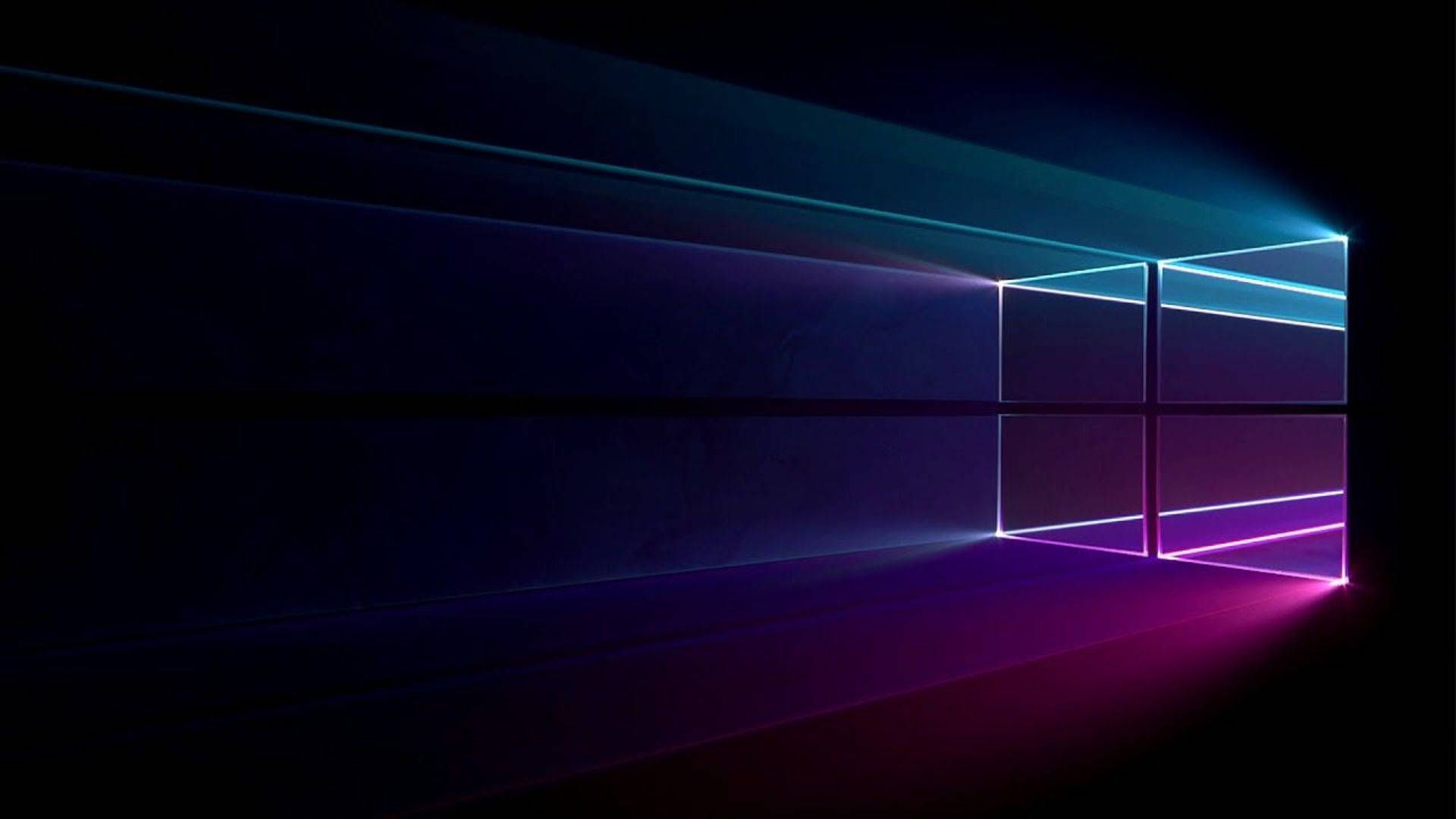 1920x1080 Windows 11 Black Glow Wallpaper