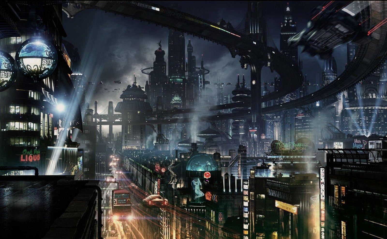 1600x990 Sci Fi Cyberpunk wallpaper (Desktop, Phone, Tablet)
