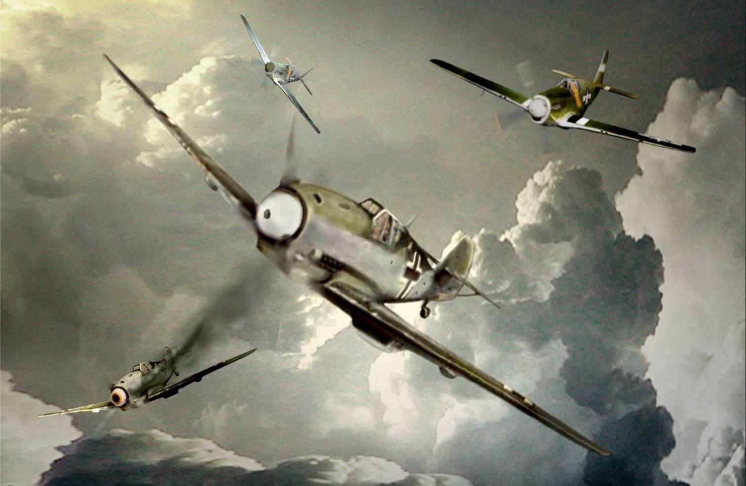 1512x987 World War 2 Picture Illustration Wallpaper