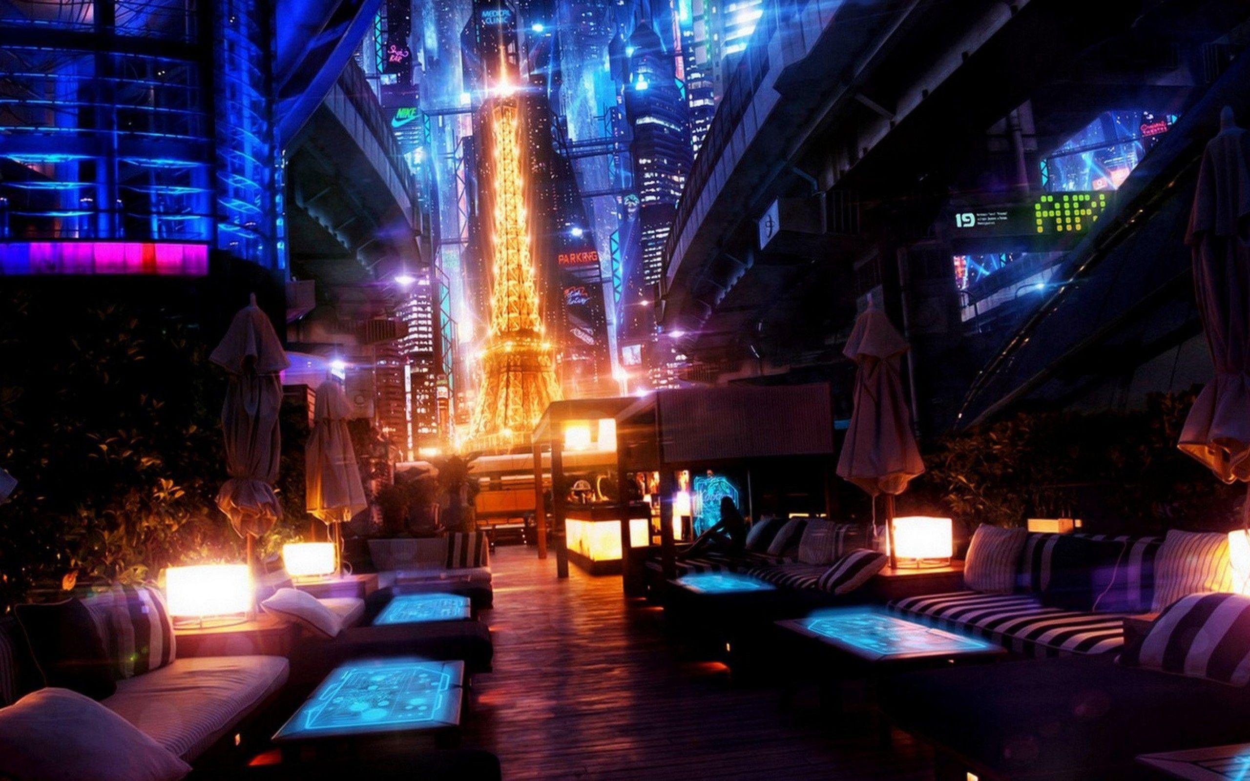 2560x1600 cyberpunk paris Full HD Wallpaper and Background Imagex1600