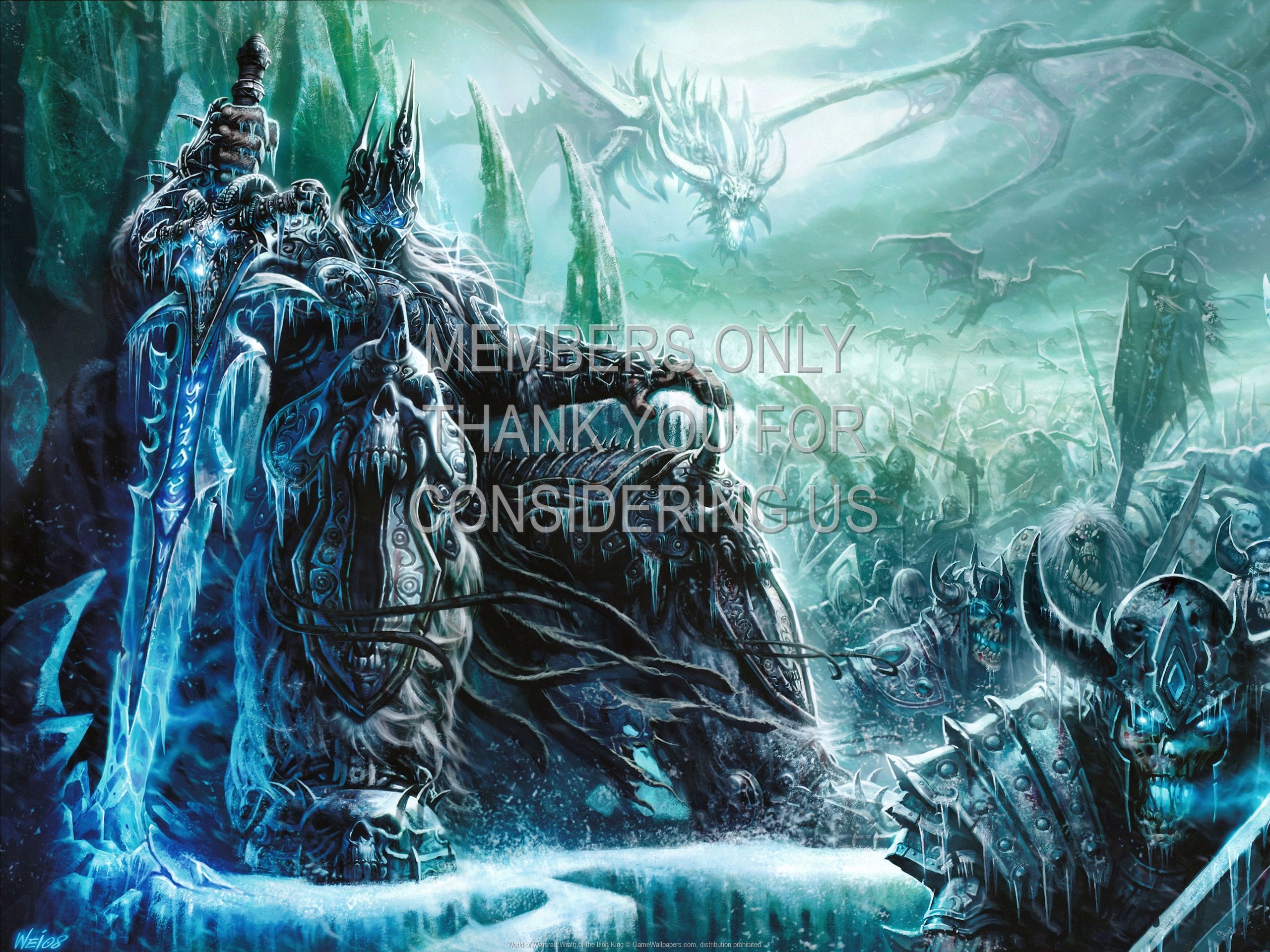 2560x1920 Wrath of the Lich King wallpaper 03