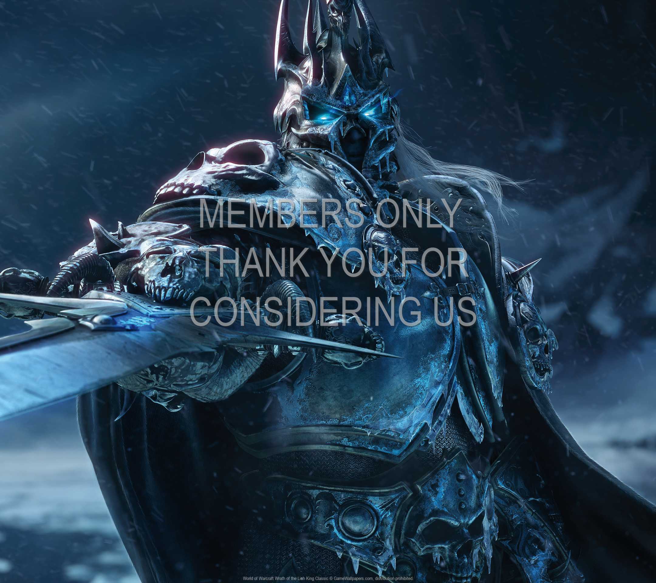 2160x1920 Lich King Classic wallpaper
