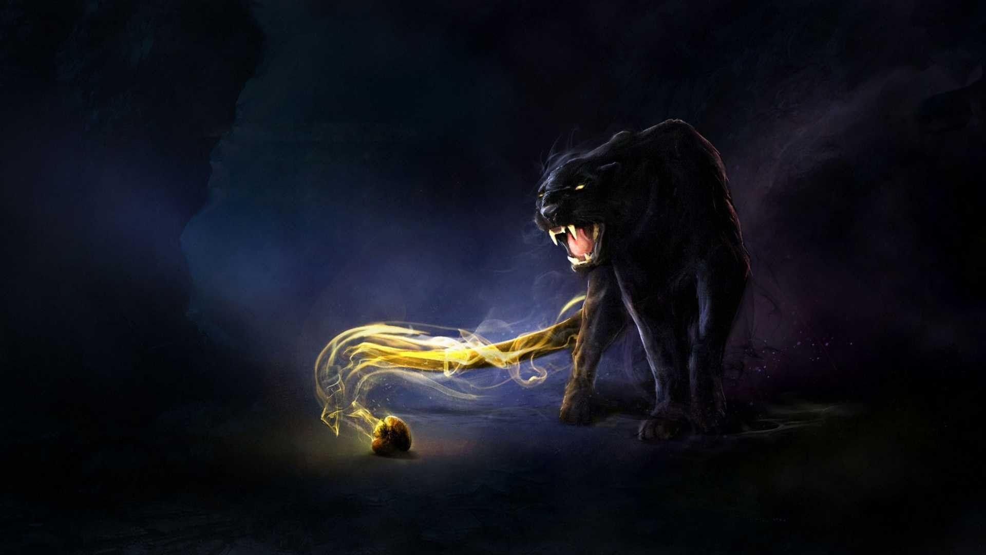 1920x1080 Black Jaguar Wallpaper