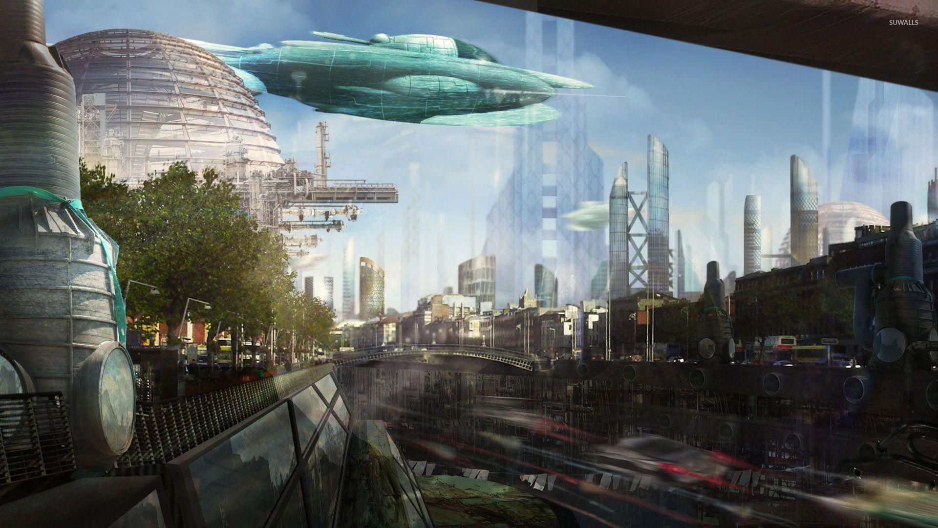 1920x1080 Cyberpunk metropolis wallpaper wallpaper
