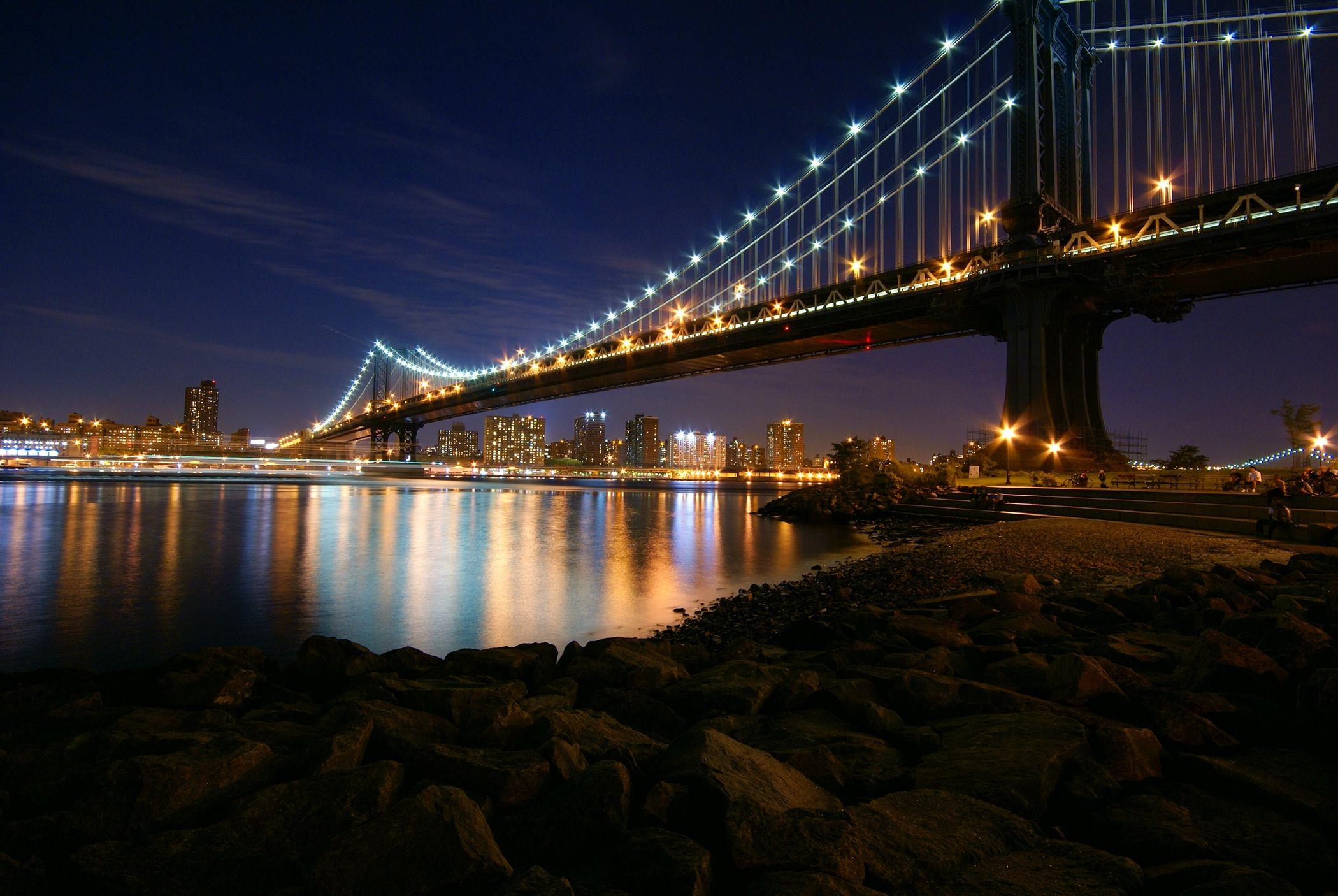 2100x1406 Manhattan Bridge HD Wallpaper