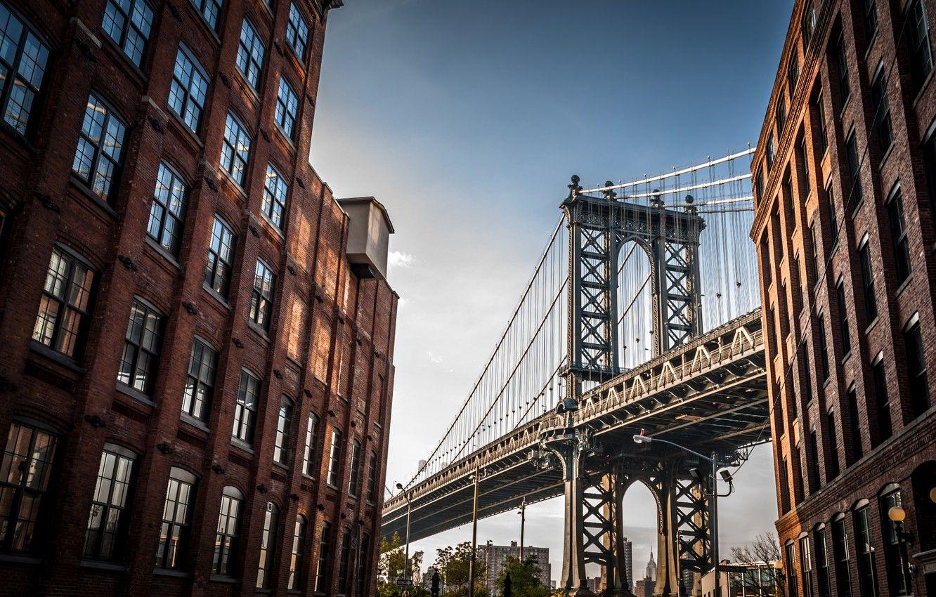 Manhattan Bridge Wallpapers Top Free Manhattan Bridge Backgrounds Wallpaperaccess