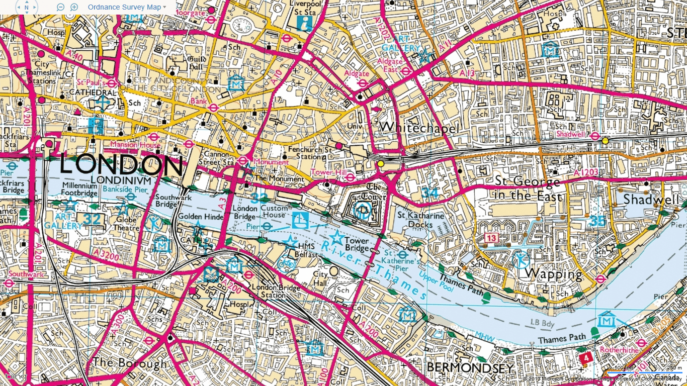 1366x768 Free download map wallpaper download london ordnance survey