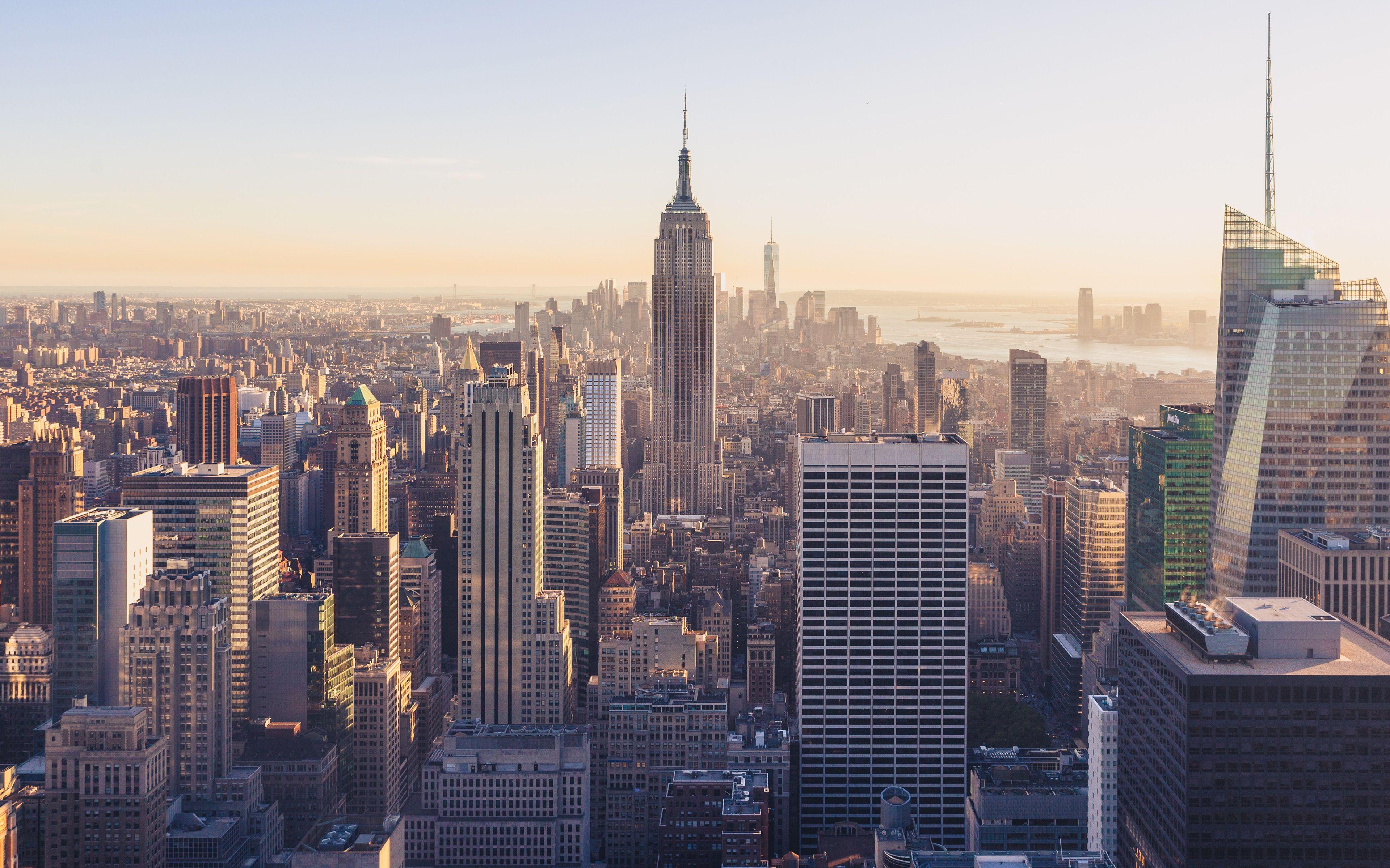 3840x2400 New York City Skyline 5K Wallpaper