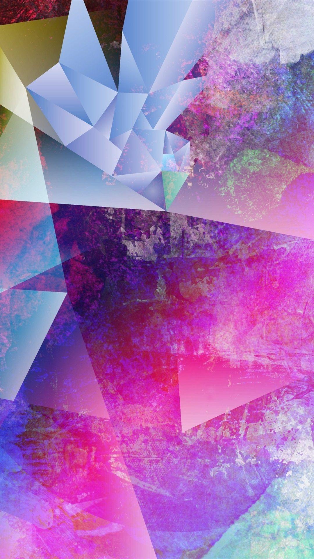 1080x1920 iPhone Wallpaper. Purple, Violet, Triangle, Graphic design, Pattern, Design