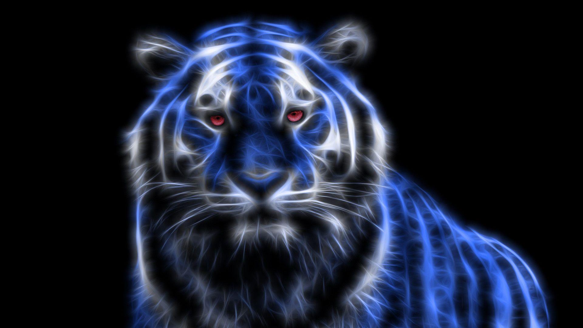 1920x1080 Neon Animal hình nền