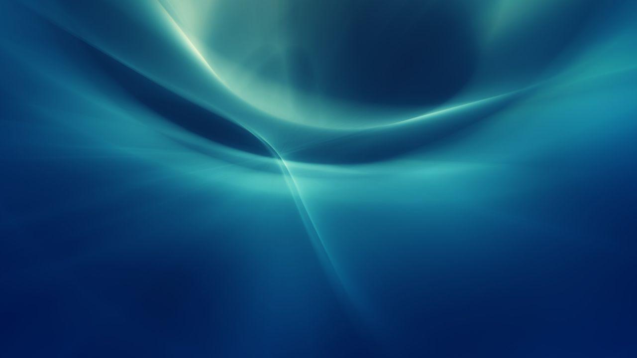 1280x720 Wallpaper Curves, Aqua blue, HD, Abstract