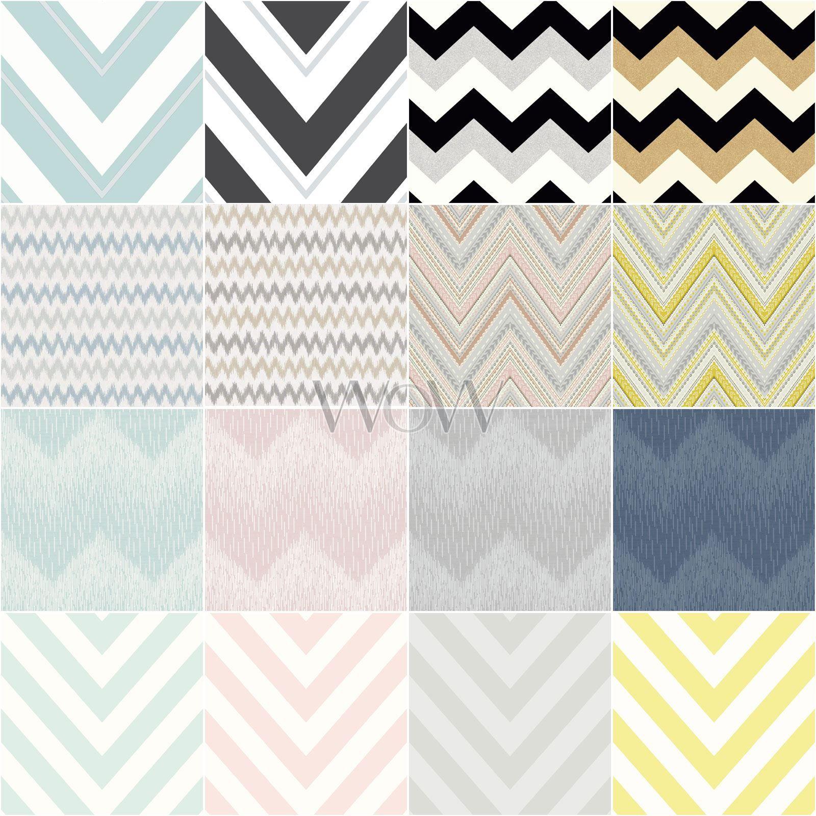1600x1600 Details about CHEVRON GEOMETRIC ZIG ZAG WALLPAPER ADULTS KIDS VINYL METALLIC SMOOTH