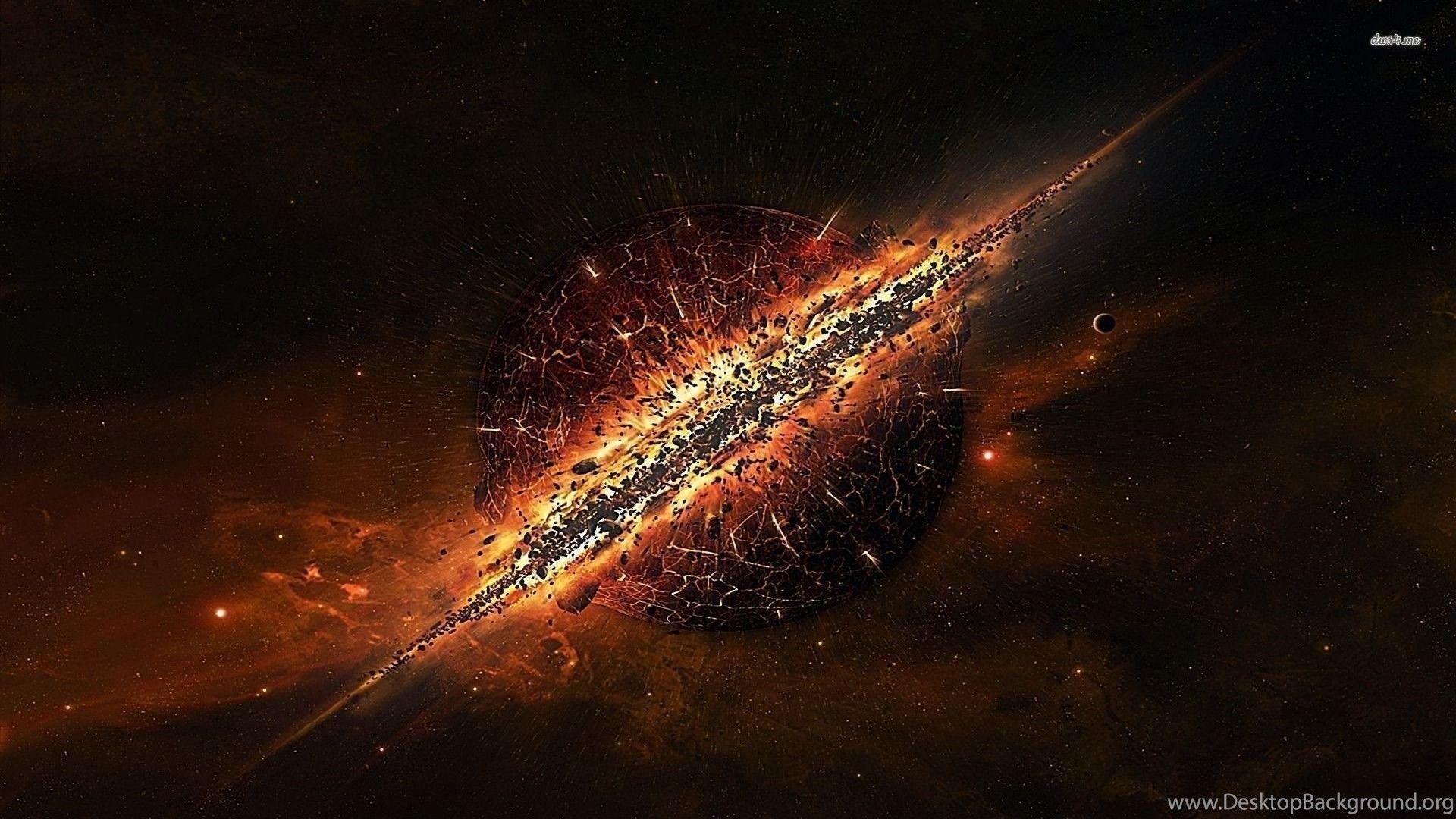 1920x1080 Space Explosion hình nền