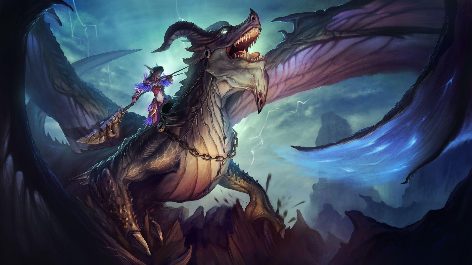 1920x1080 hd dark world of warcraft wallpaper