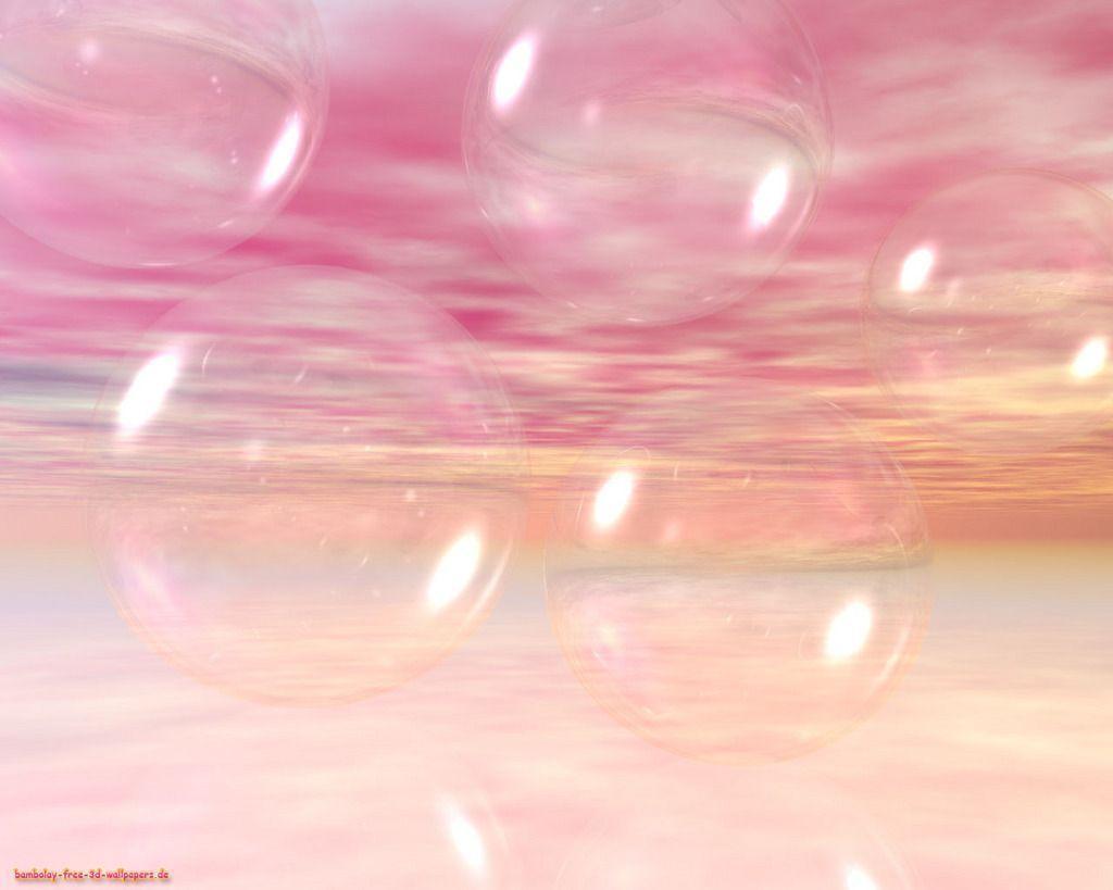 1024x819 Pink Bubble Wallpaper