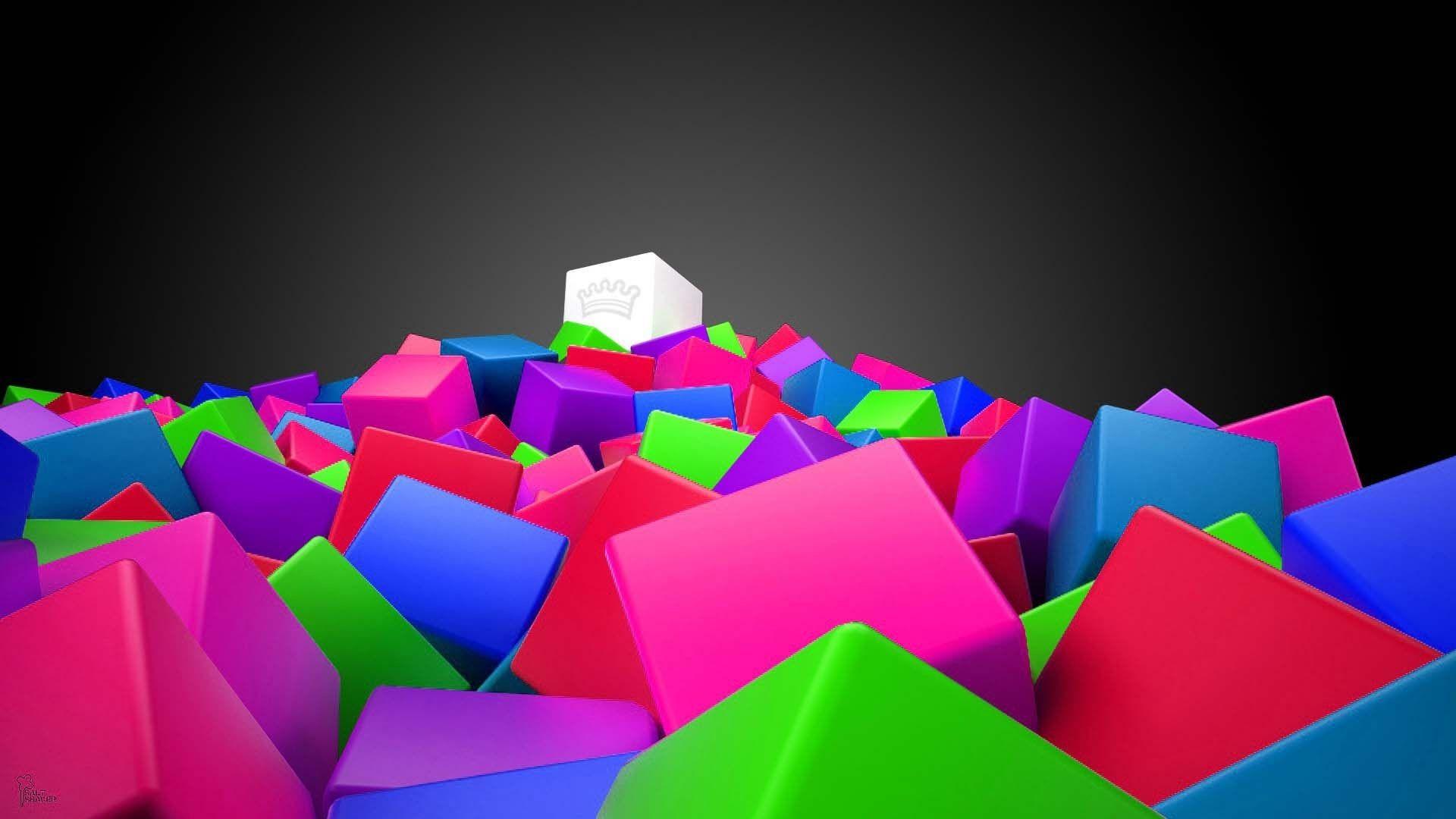 1920x1080 3D HD Color Wallpaper