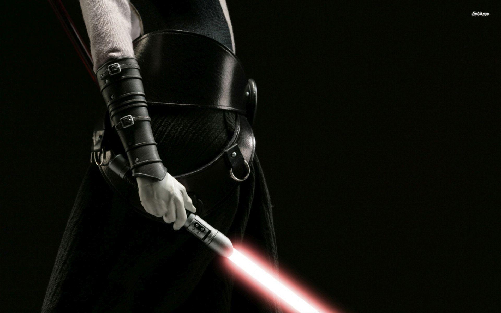 1920x1200 Sith With A Lightsaber Wallpaper WallDevil free HD desktop