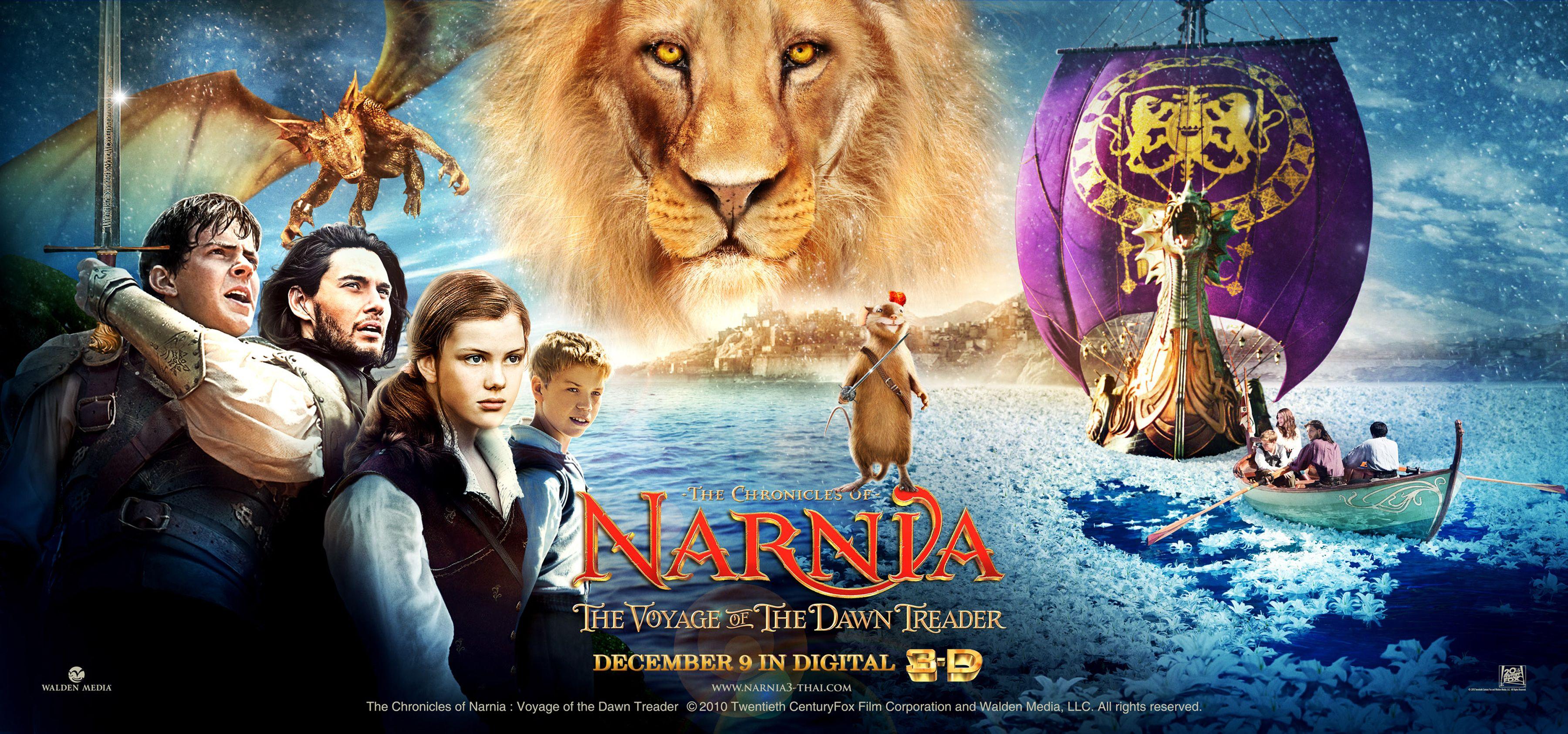 3600x1685 The Chronicles of Narnia: The Voyage of the Dawn Treader HD