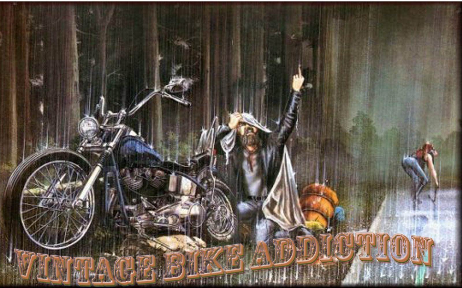 1600x1000 David Mann Motorcycle Art. SMOKIN' RIDERS //: Dave Mann Art Gallery
