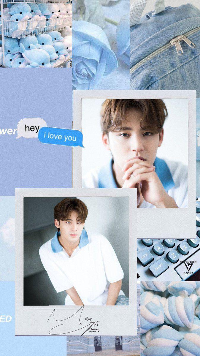 674x1199 Màn hình khóa mười bảy đang bật.  Mười bảy vào năm 2019. Mingyu