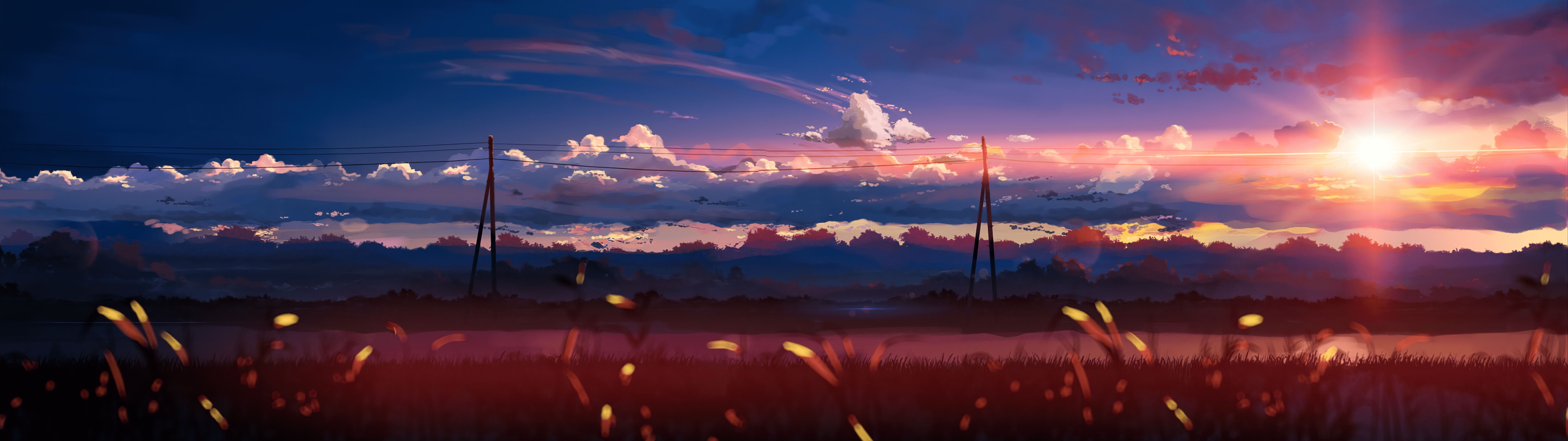 7680x2160 Roadway Panorama (5 Centimeters Per Second) [3840x2160]